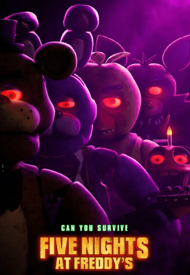 cartoon Five Nights at Freddy's horror franchise