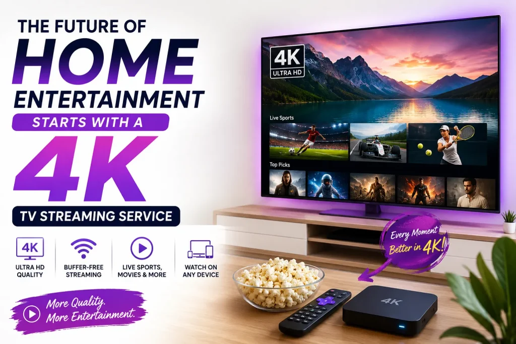4K TV Streaming Service