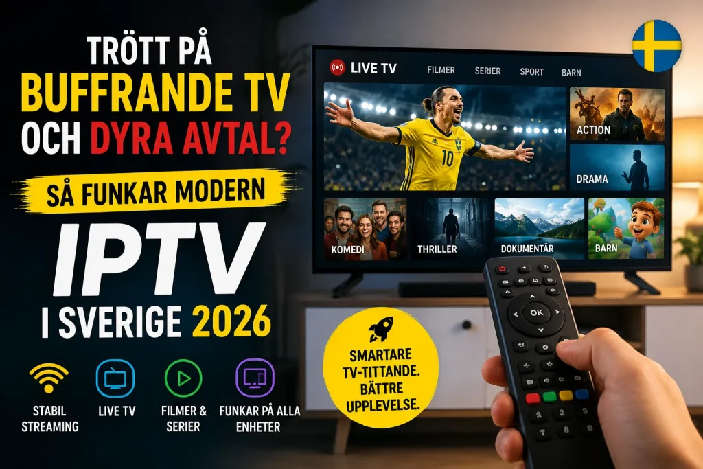 IPTV Sverige 2026