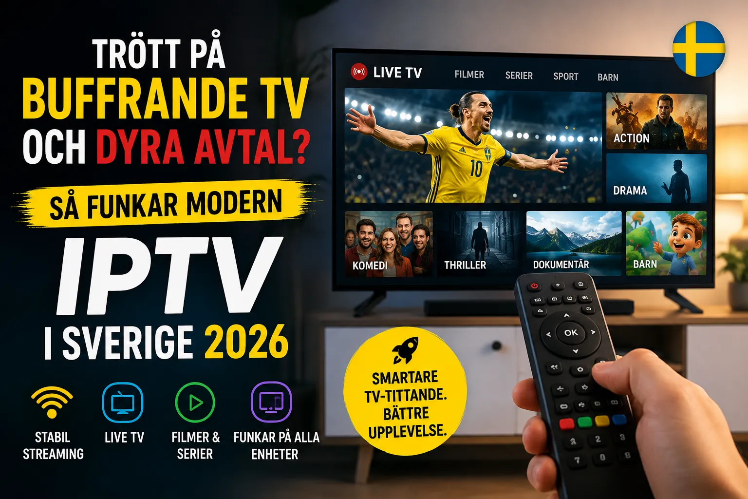 IPTV Sverige 2026