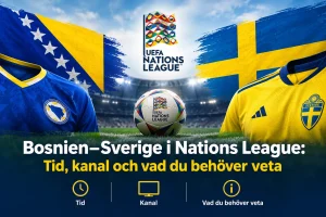 Bosnien–Sverige i Nations