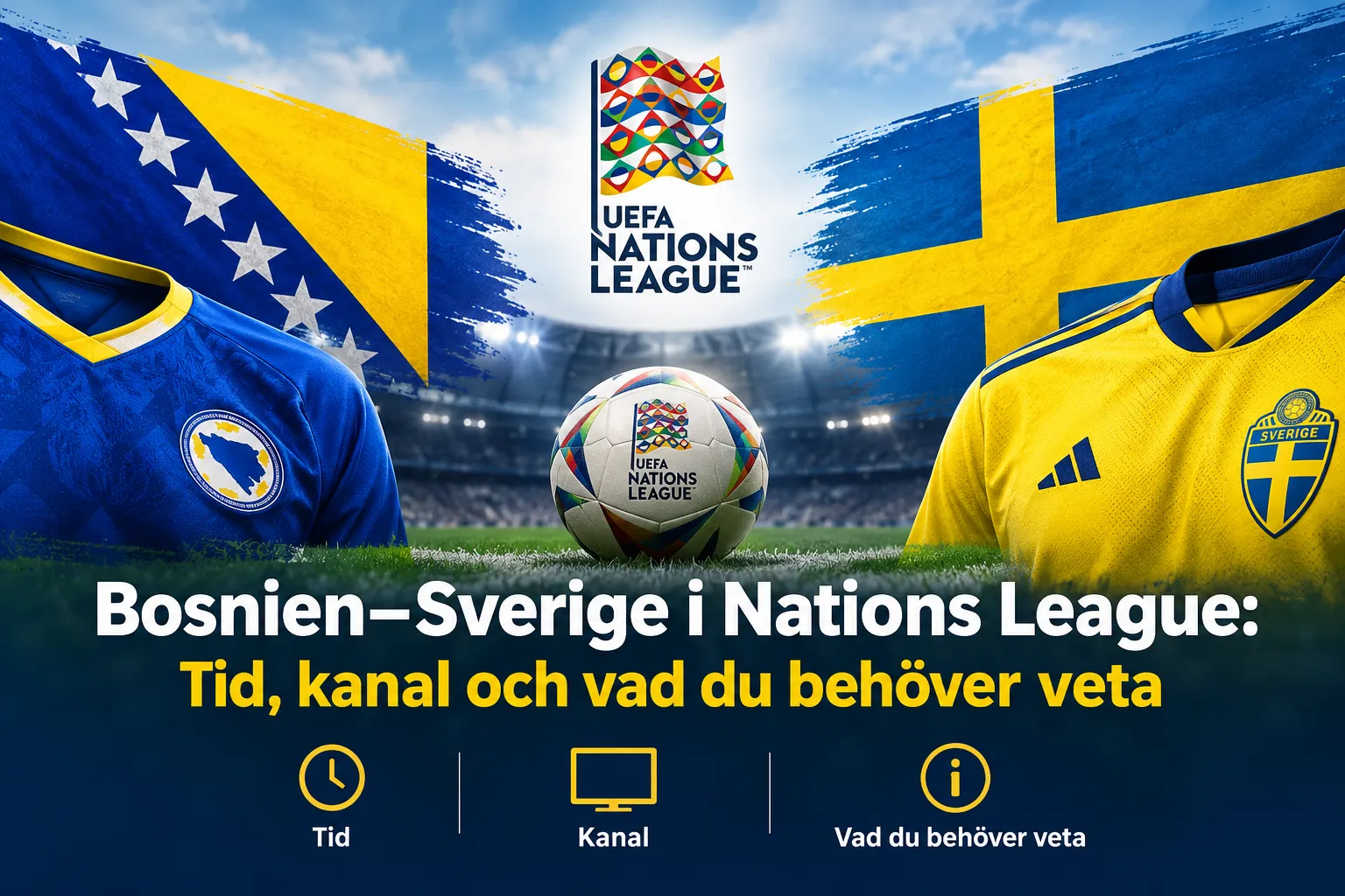 Bosnien–Sverige i Nations
