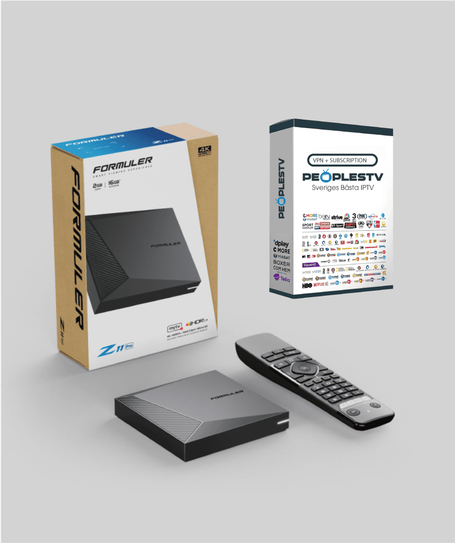 Formuler Z11 Pro + 12 Månader